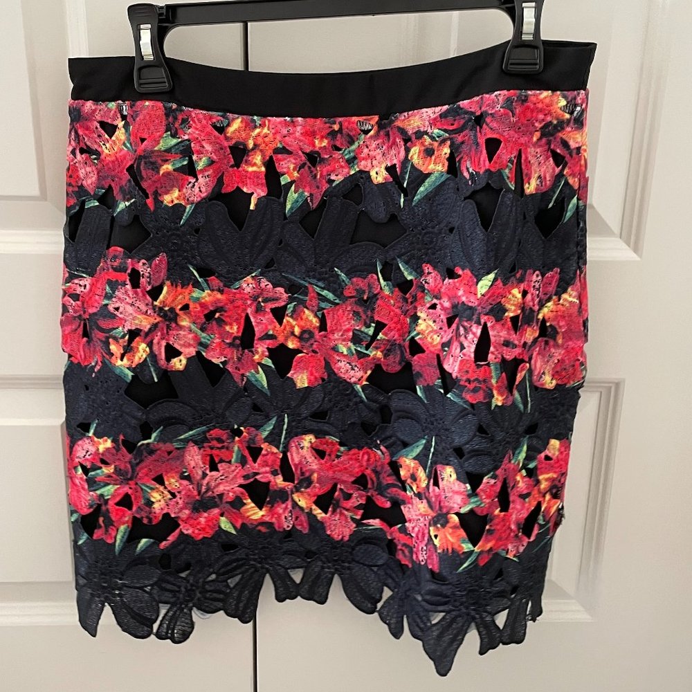 Floral Lace Skirt